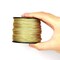 2mm 50 Yards Braided Lift Shade Cord for Necklace Bracelet String Cord, Blind Shade, Trim and Shoelaces (Gold)